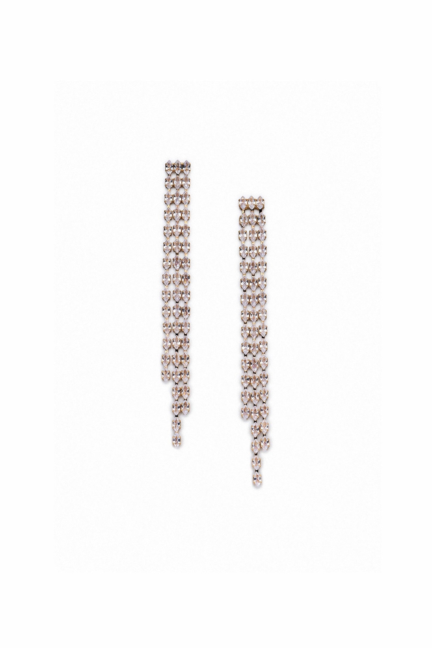 Fan Out Dangle Earrings