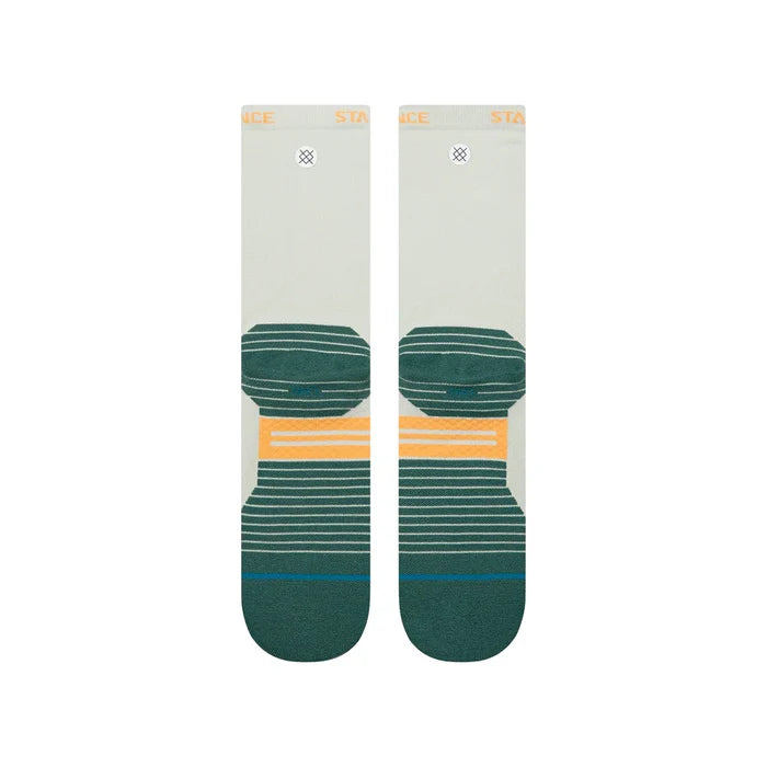 Run Doubled Up Light Crew Socks