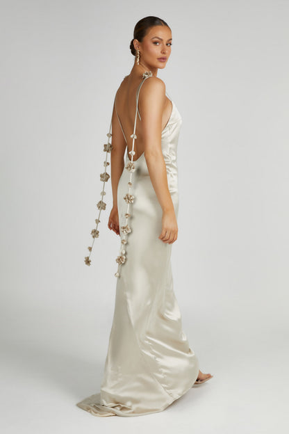 Elenora Rose Gown - Blush Gold