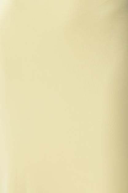 Maely Gathered Slinky Maxi Dress - Lemon