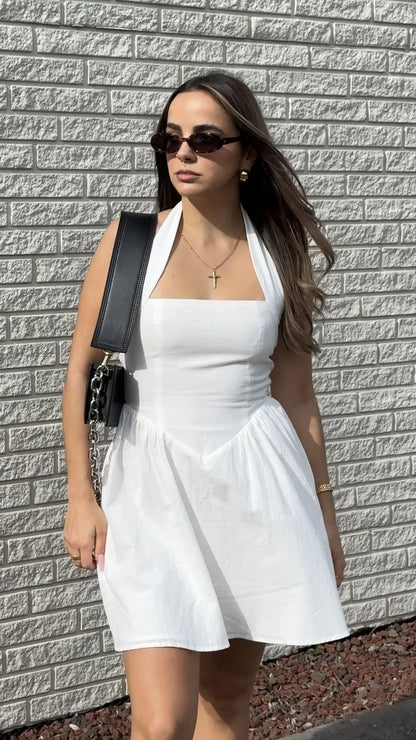 Peyton Mini Dress - White