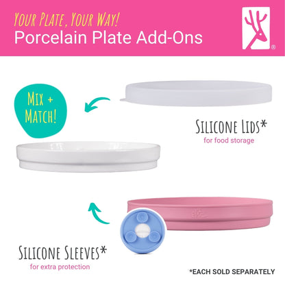 6.7" Silicone Sleeves MistyBlue/Sage/Blush/Lilac