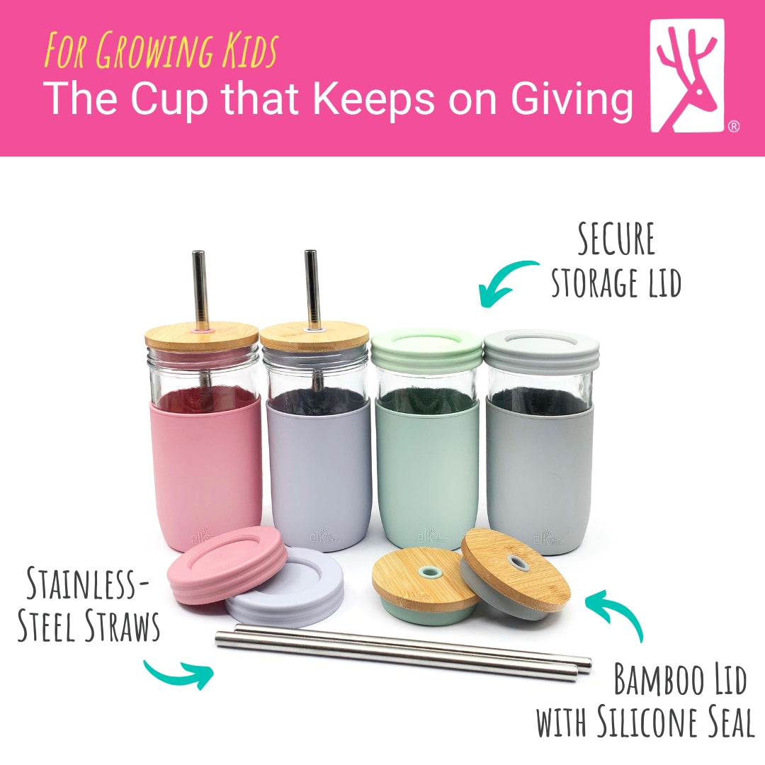 24oz Glass Mason Jar Drinking Tumblers + Food Storage