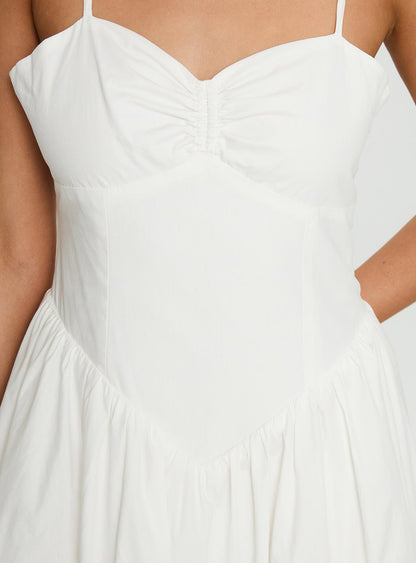 Ceremonious Maxi Dress White