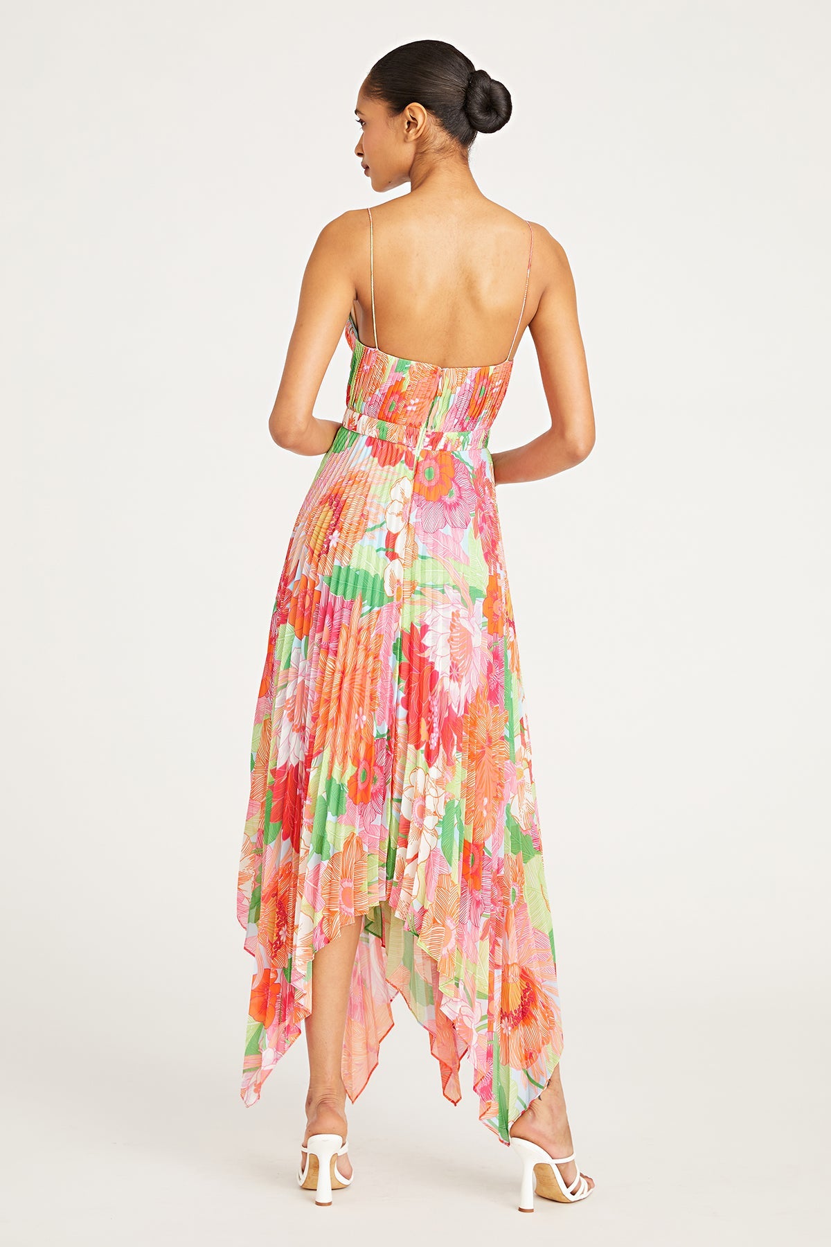 Pierce Pleated Dress