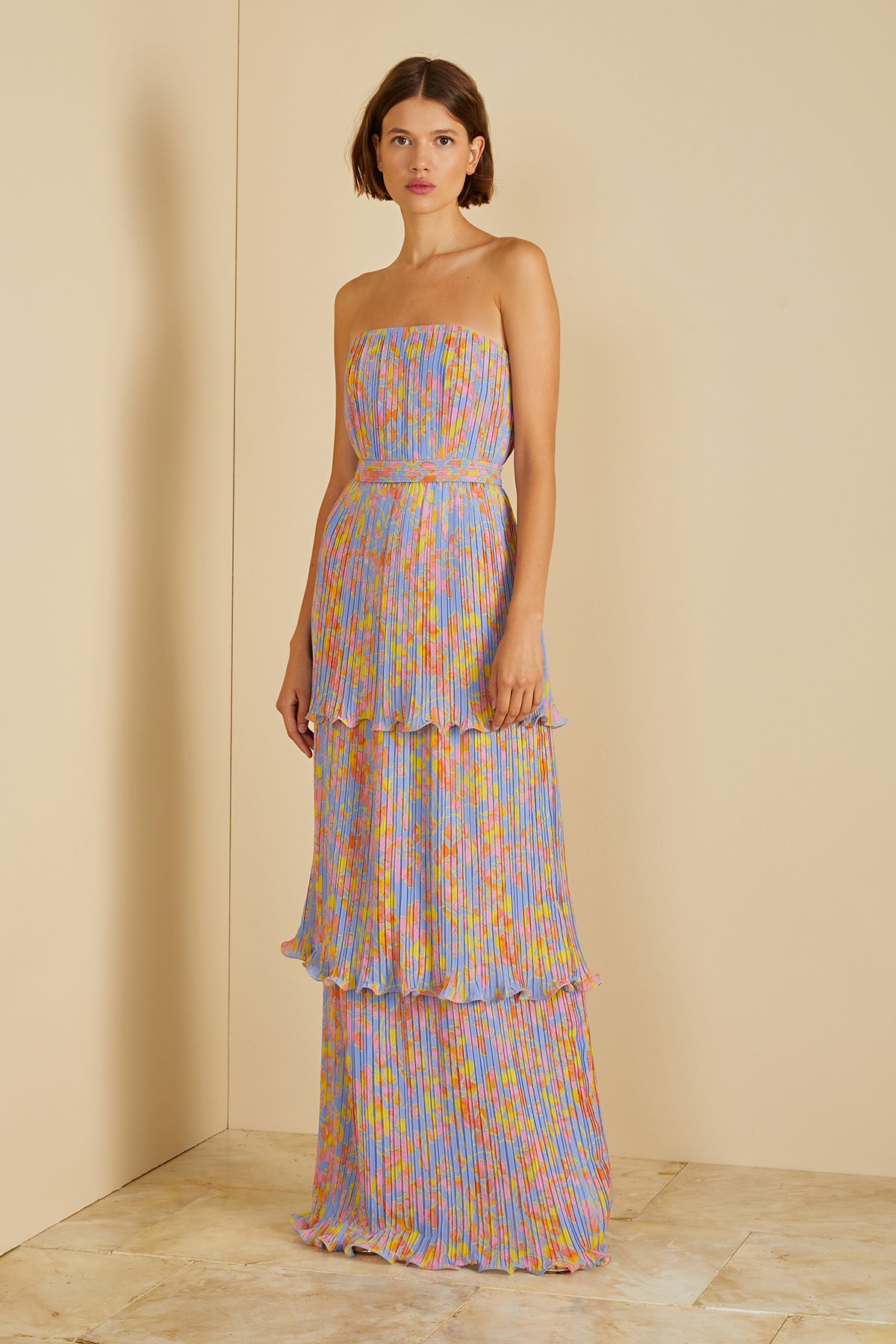 Laine Tiered Gown