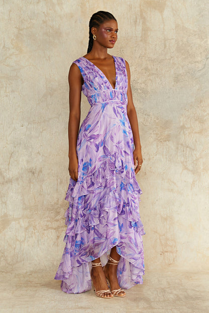 Senora High Low Gown