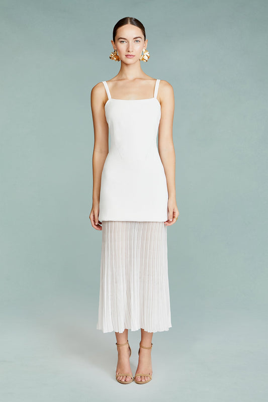 Vienna Mix Media Knit Dress