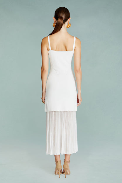 Vienna Mix Media Knit Dress