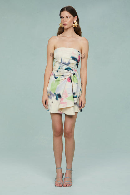 Roma Drape Mini Dress