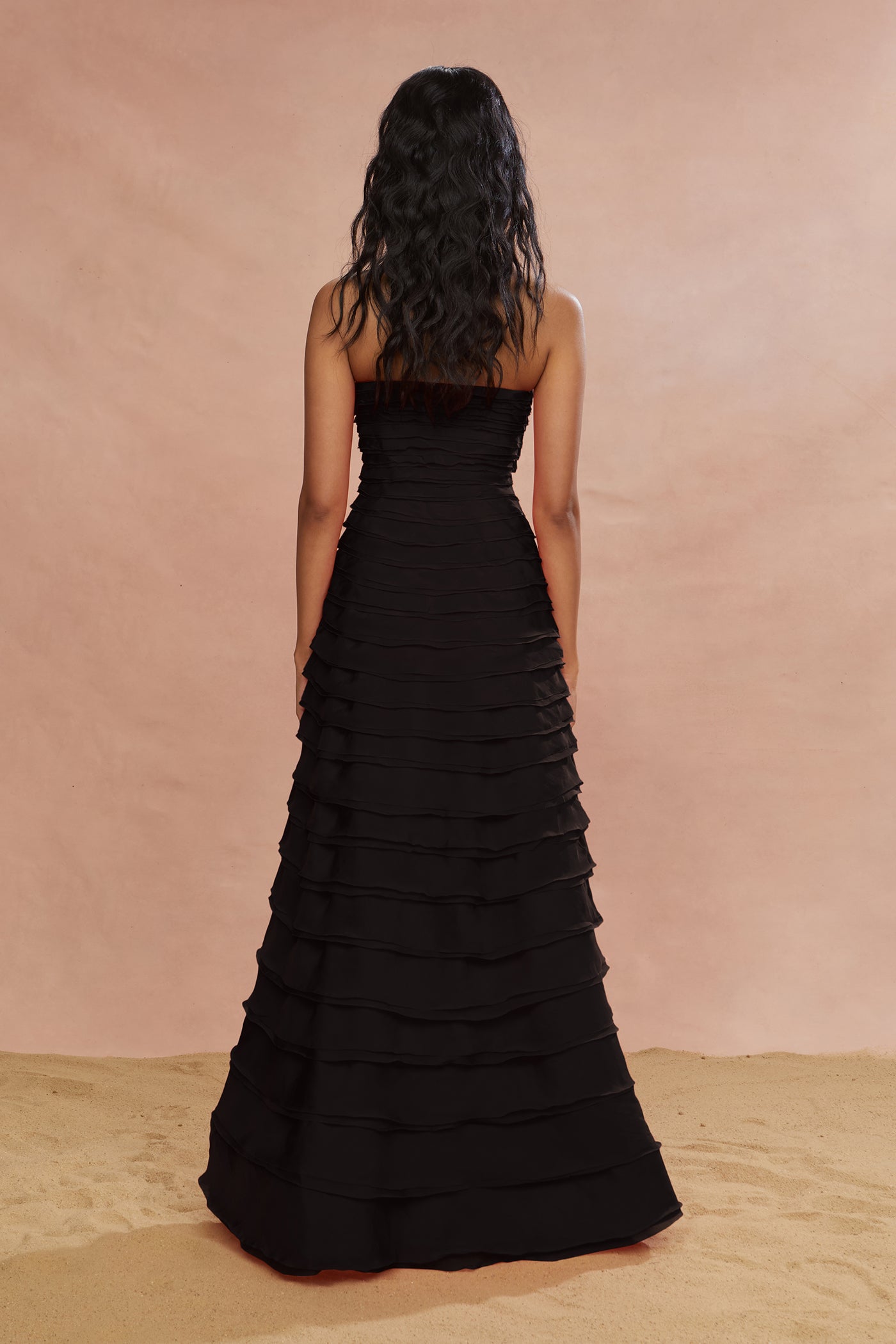 Pepper Layered Gown
