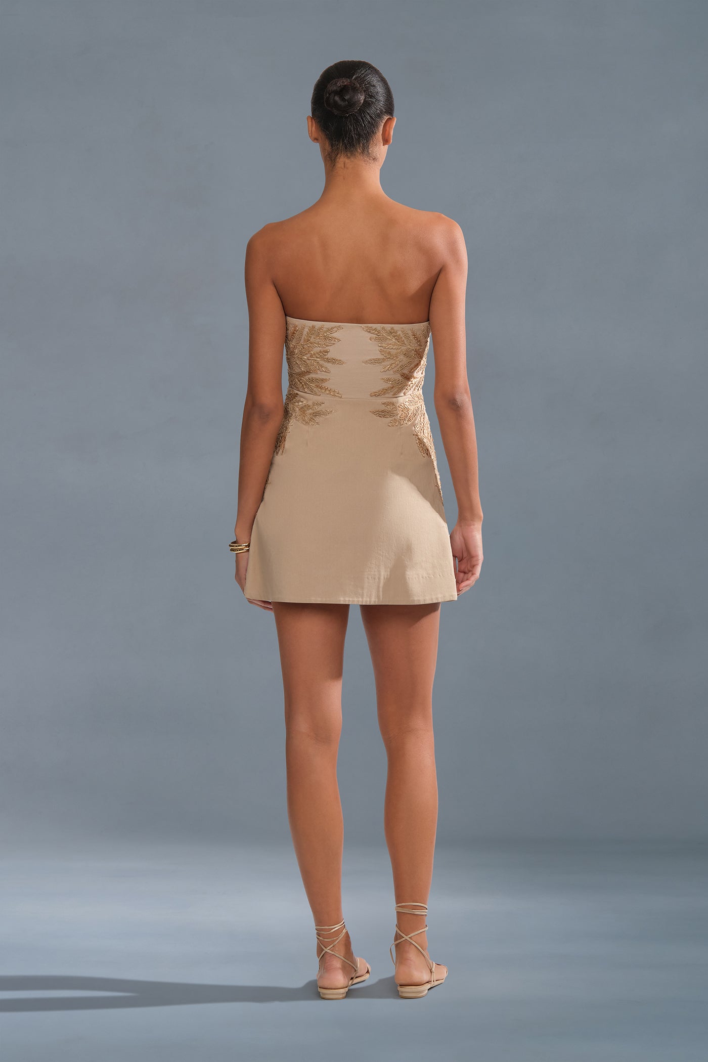 Meah Raffia Mini Dress