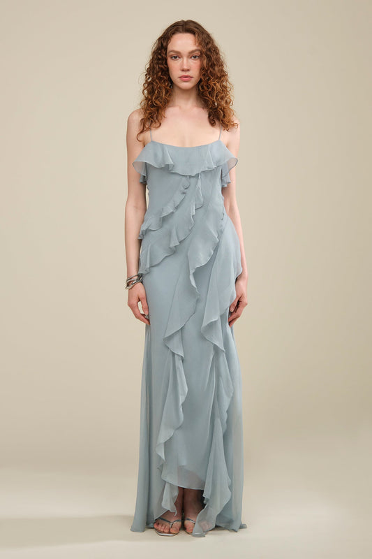 Ruthie Cascade Maxi Dress