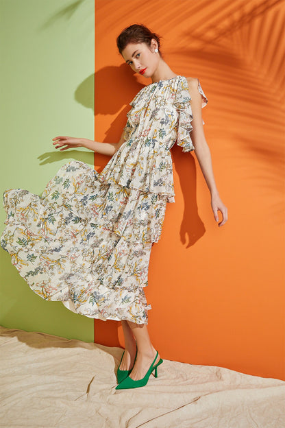 Landon Ruffle Dress