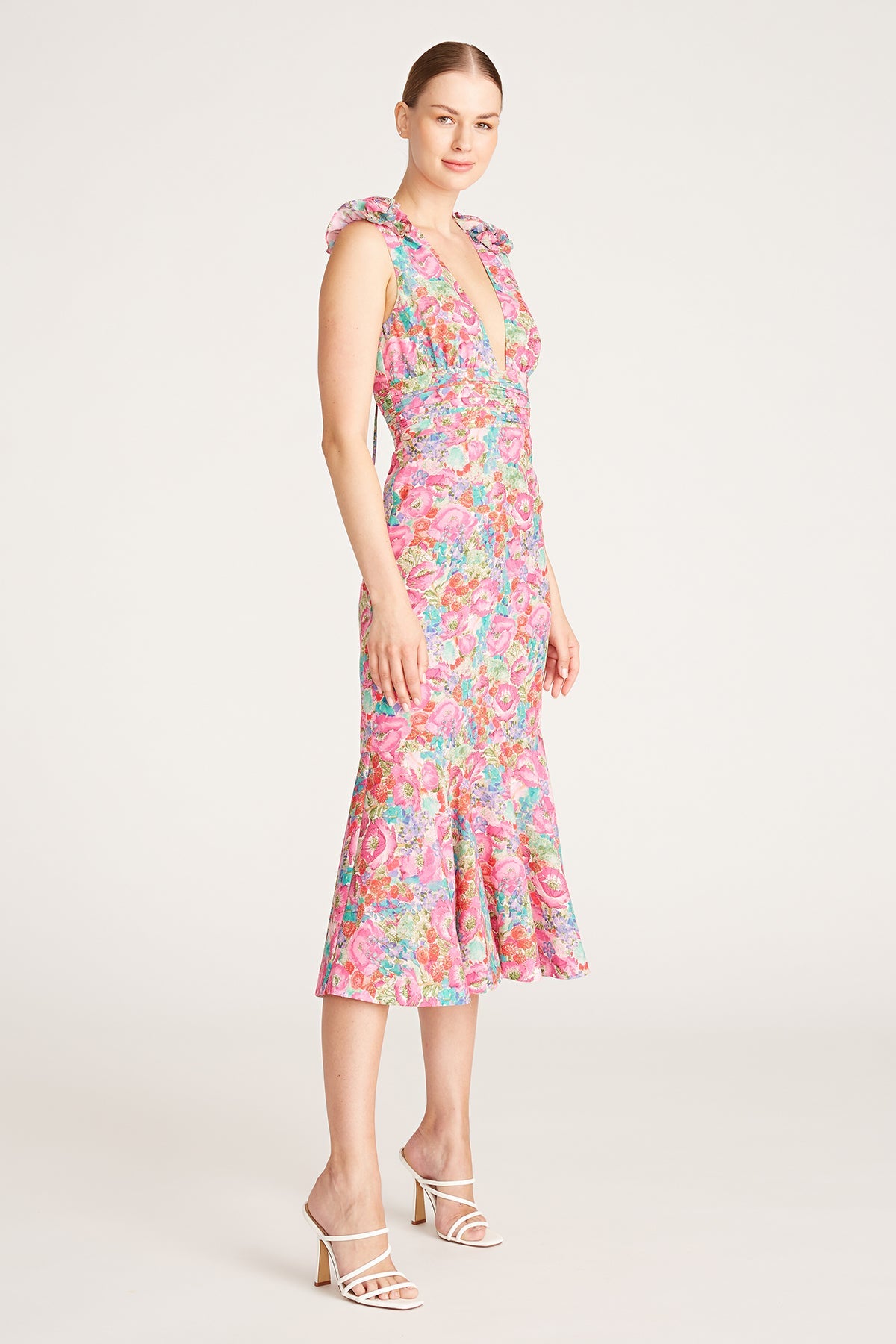 Sorena Deep V Dress