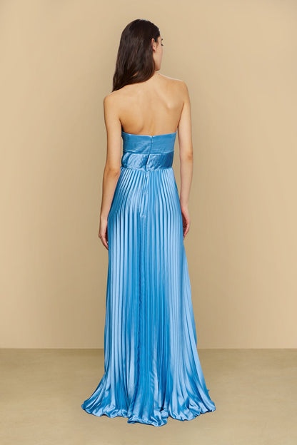 Stef Pleated Gown