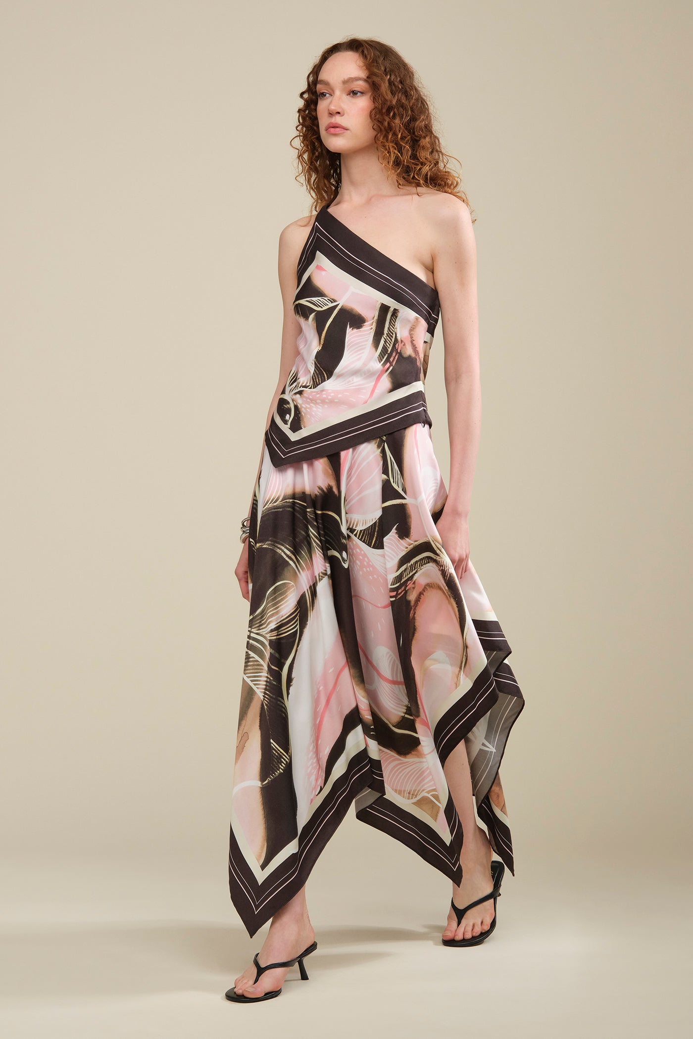 Lyra Scarf Tie Top