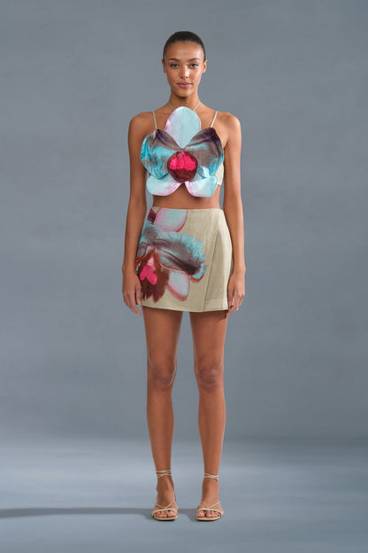 Maisie 3D Orchid Top