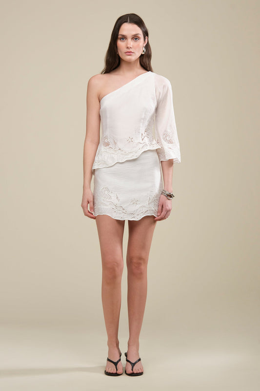 Ottile Embroidered Skirt
