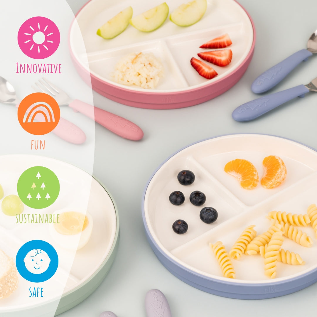 6.7" Porcelain Plate Silicone Lids
