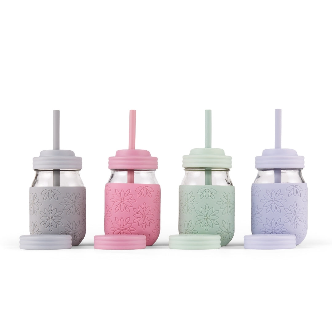 16oz Glass Mason Jar Drinking Tumblers + Food Storage