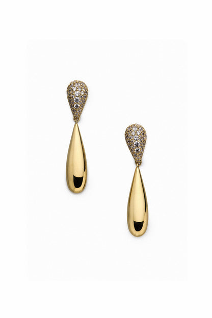 Pisa Pave Drop Earrings