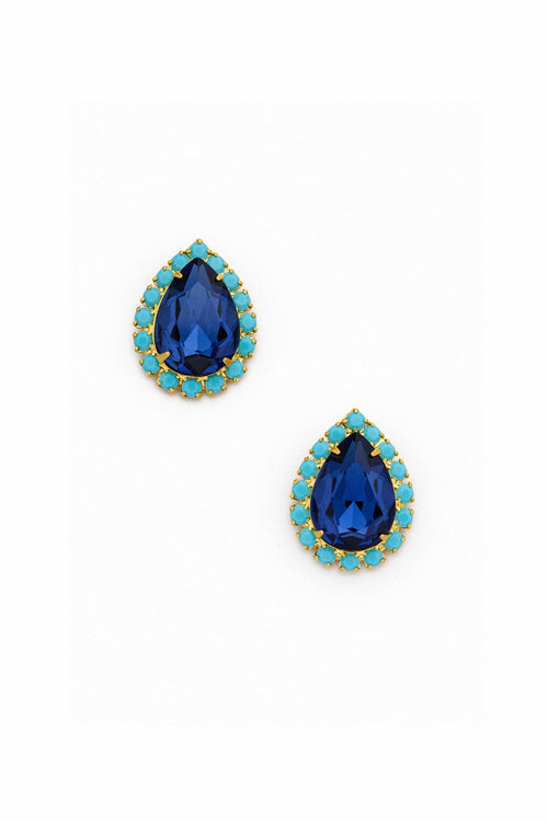 Pear Stud Earrings