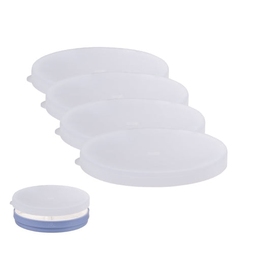 7.8" Porcelain Plate Silicone Lids