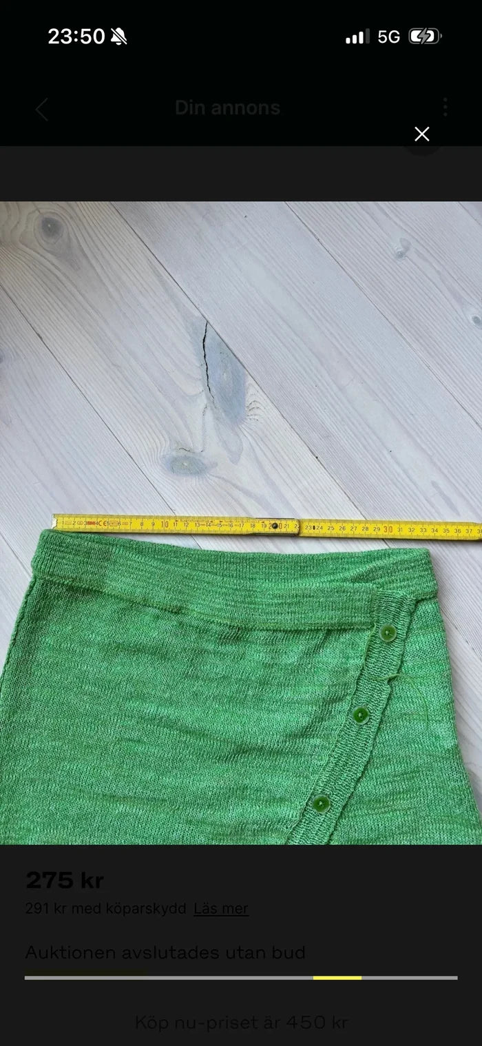 Acne Studios-linnekjol NWOT