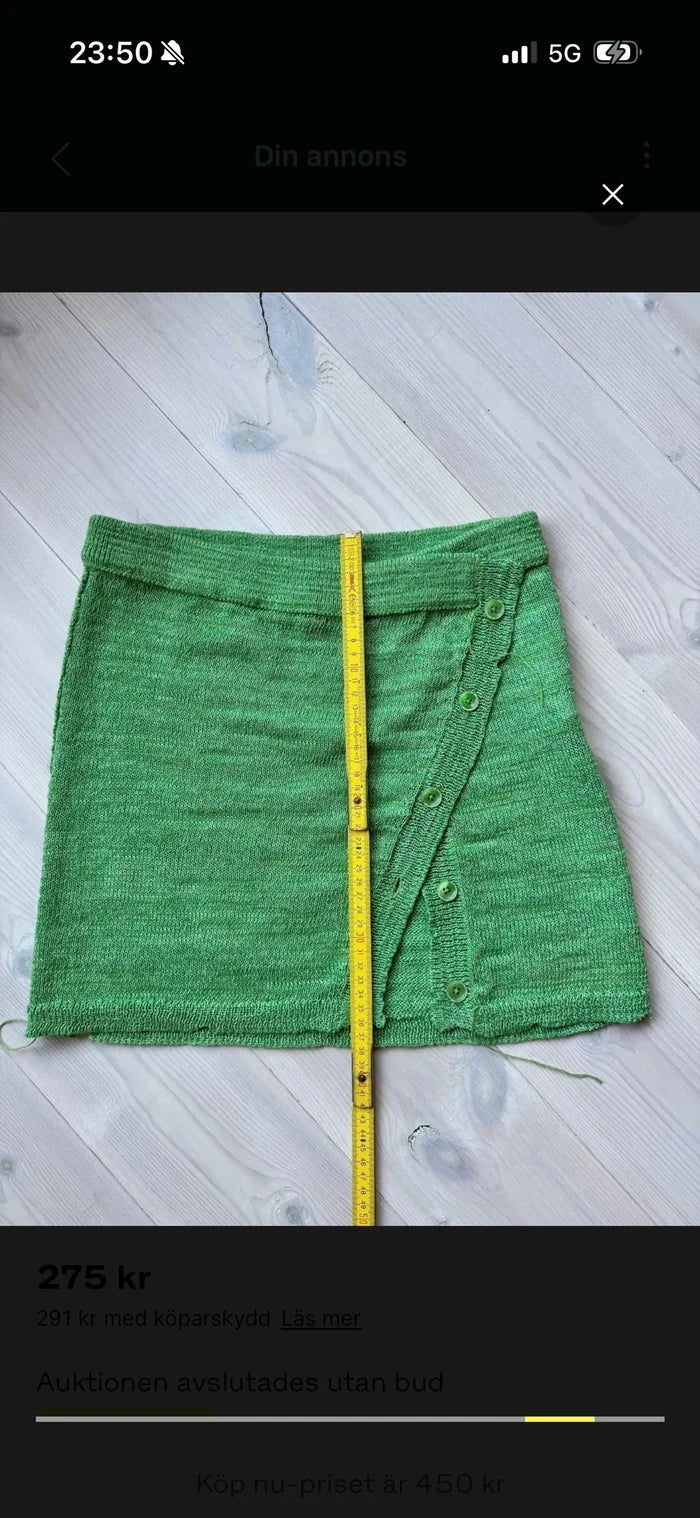 Acne Studios-linnekjol NWOT