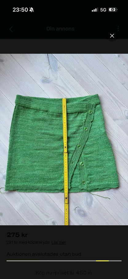 Acne Studios-linnekjol NWOT