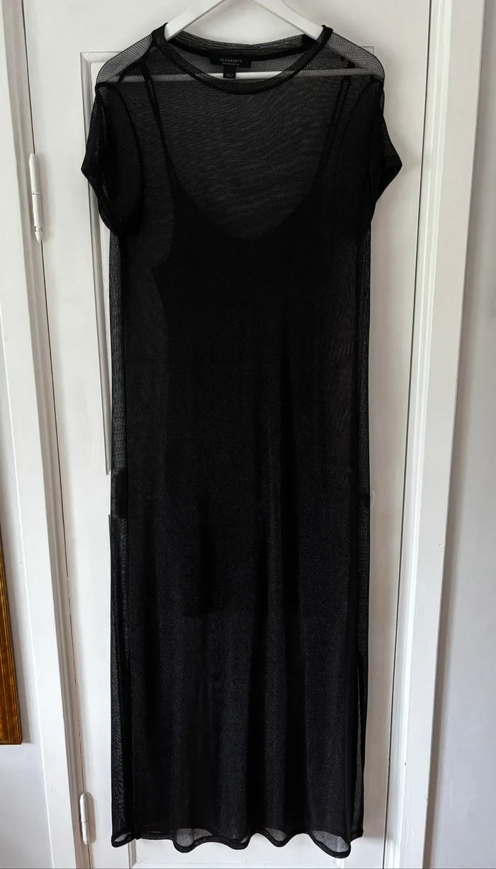 All Saints Thea Sparkle-klänning NWOT
