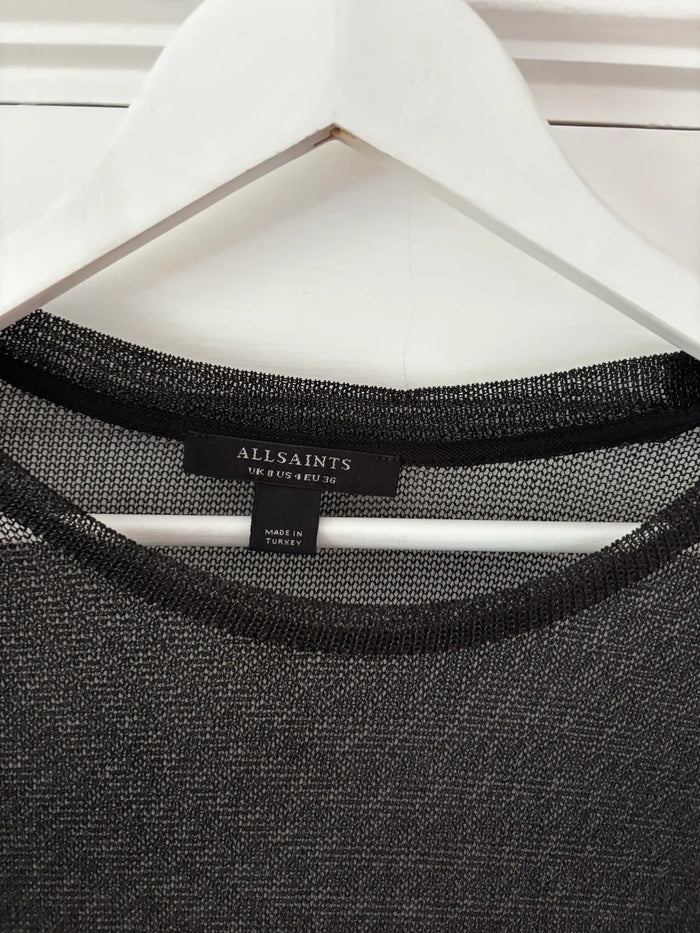All Saints Thea Sparkle-klänning NWOT