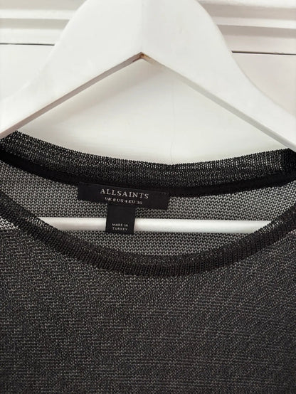 All Saints Thea Sparkle-klänning NWOT
