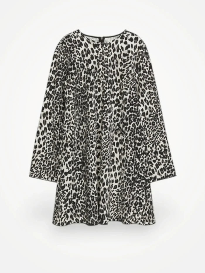 Arket Leopard Print-klänning