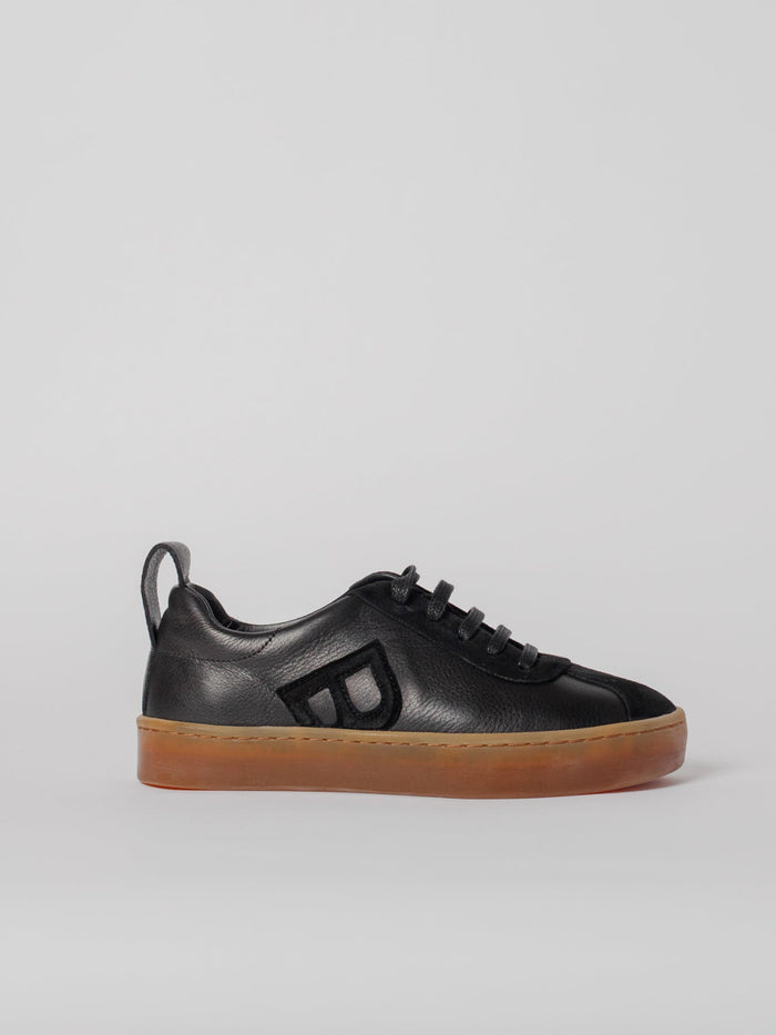 Blankens The Elin Black-skinnsneakers