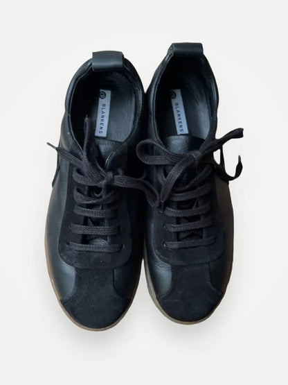Blankens The Elin Black-skinnsneakers