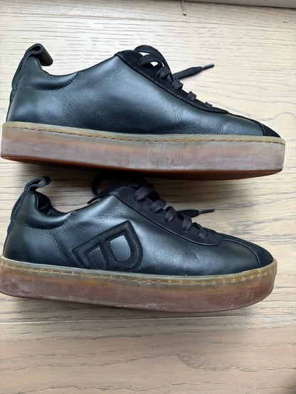 Blankens The Elin Black-skinnsneakers
