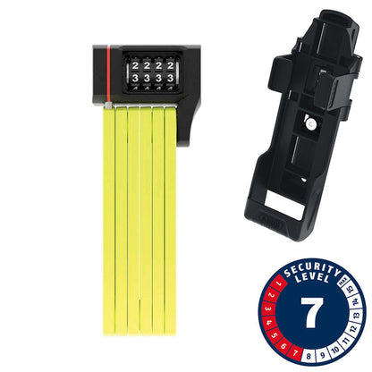 Abus, Bordo uGrip 5700C, Folding Lock, Combination, 80cm, 2.6', 5mm, Blue