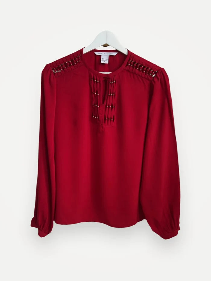 Diane Von Furstenberg-sidenblus
