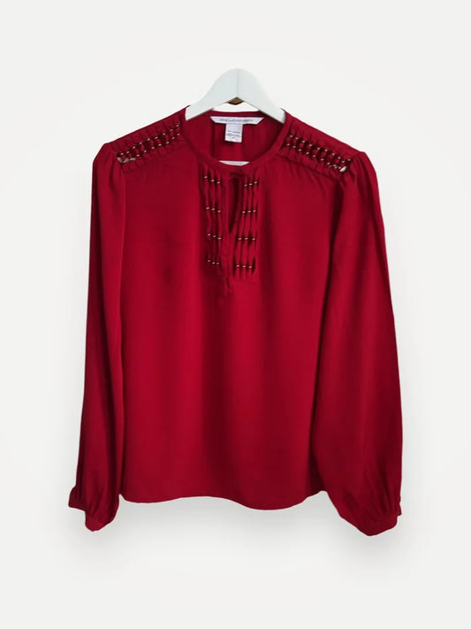 Diane Von Furstenberg-sidenblus
