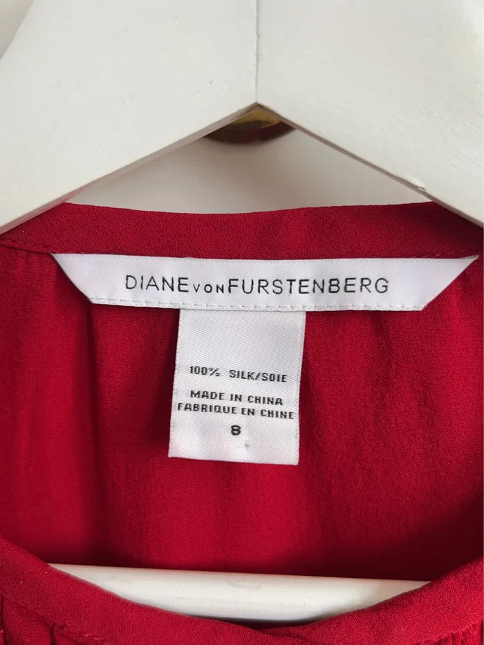 Diane Von Furstenberg-sidenblus