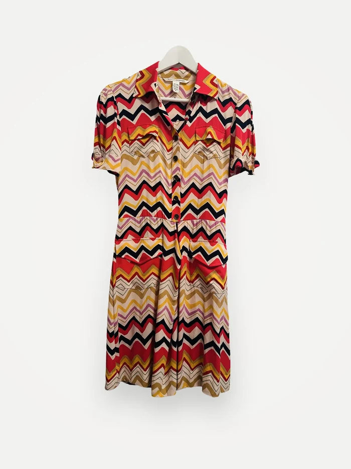 Diane Von Furstenberg-sidenklänning