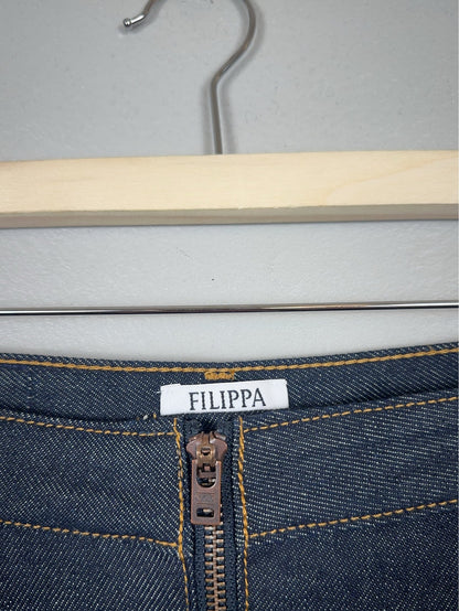 Filippa K Denim Midi Zip-kjol