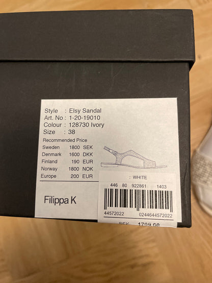 Filippa K Elsy-skinnsandaler
