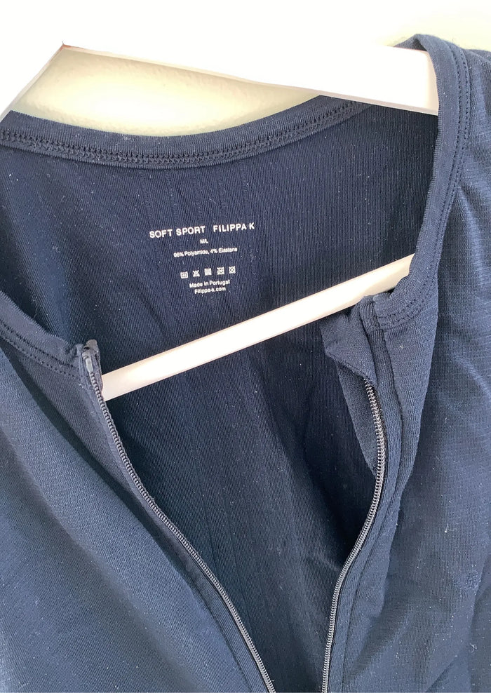 Filippa K Soft Sport, Tvåvägszip-träningströja