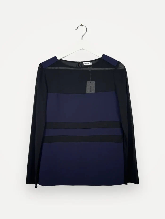 Filippa K Transparent Stripe-blus