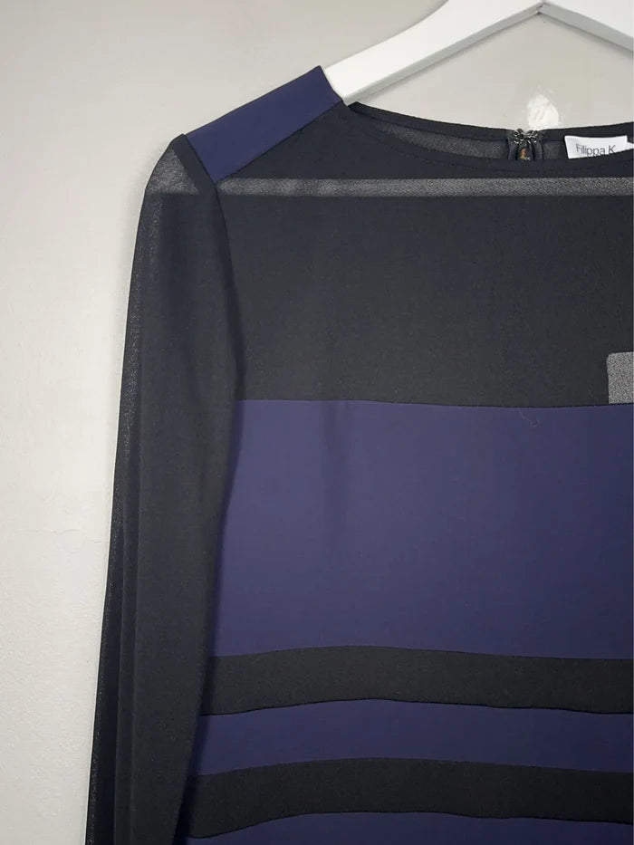 Filippa K Transparent Stripe-blus