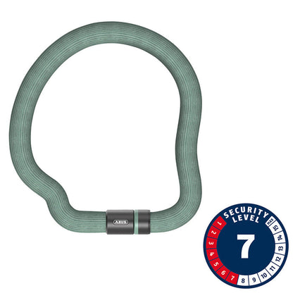 Abus, Goose 6206K, Chain Lock, Key, 6mm, 110cm, 3.6', Black