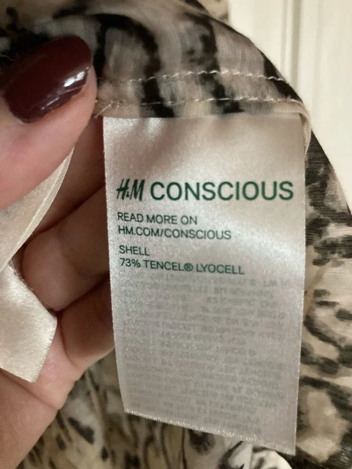 H&M Conscious Exclusive-blus NWOT